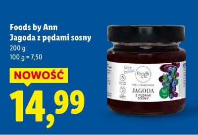 Jagoda z pędami sosny promocja w Lidl