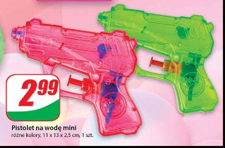 Pistolet na wodę mini promocja