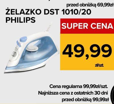 Żelazko DST 1010/20 Philips promocja w Supeco