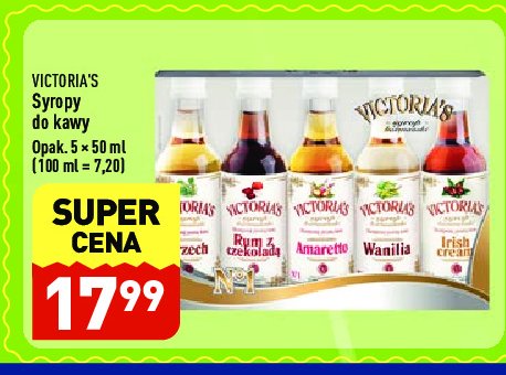 Syrop mix drinks Cymes victoria's promocja