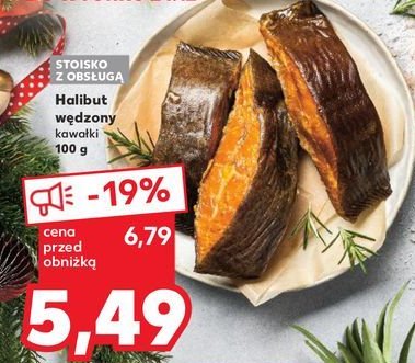 Halibut wędzony promocja w Kaufland