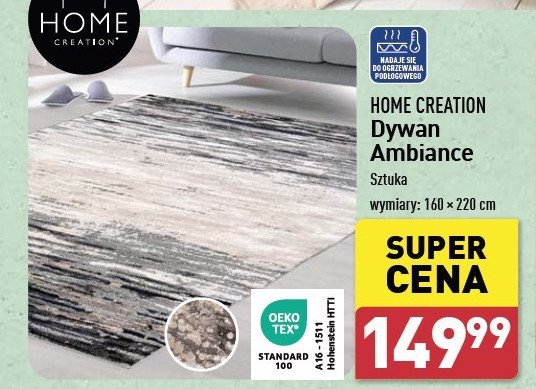 Dywan ambiance 160 x 220 cm Home creation promocja