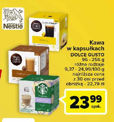 Kawa espresso Starbucks dolce gusto promocja