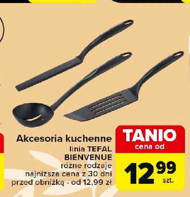 Łyżka cedzakowa bienvenue Tefal promocja w Carrefour