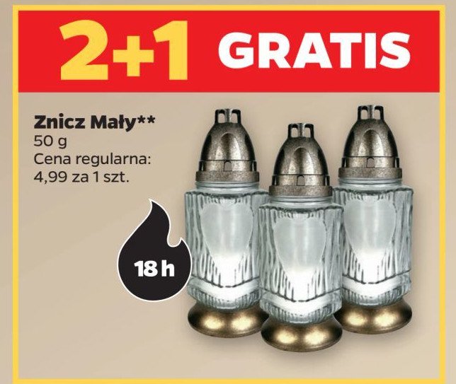 Znicz mały promocja