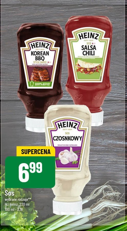 Sos czosnkowy Heinz promocja