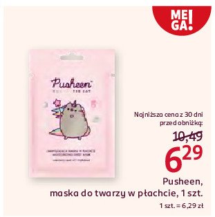 Maseczka na płachcie Pusheen promocja