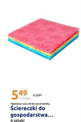 Ściereczki do gospodarstwa domowego 4 szt. promocja w Action