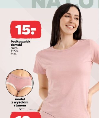 Podkoszulek damski promocja w Netto