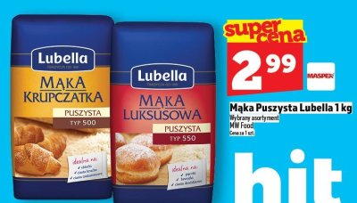 Mąka Puszysta Lubella promocja w TOPAZ