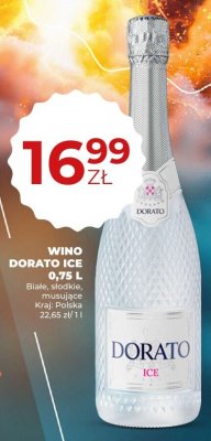 Wino Dorato Ice 0,75L promocja w Duży Ben