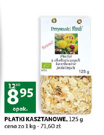P艂atki z kasztan贸w jadalnych Przysmaki viands promocja