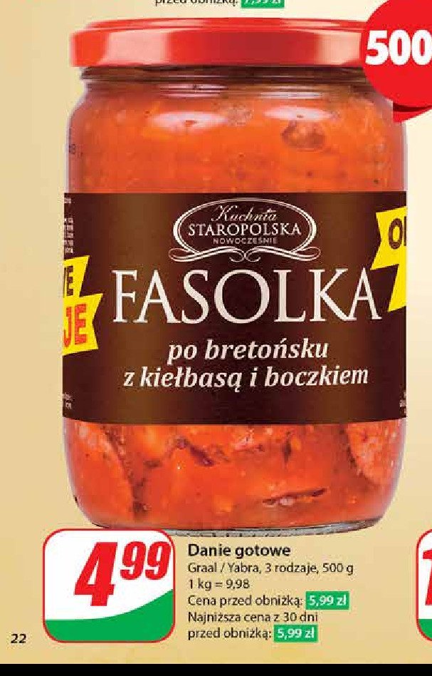 Fasolka po bretońsku Kuchnia staropolska promocja