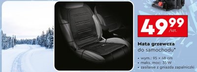Mata grzewcza do samochodu promocja w Biedronka