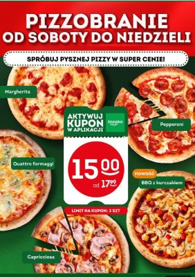 Pizza margherita Trattoria alfredo promocja w 呕abka