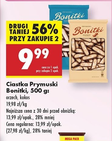 Prymuski arachidowe Bonitki promocja w Biedronka