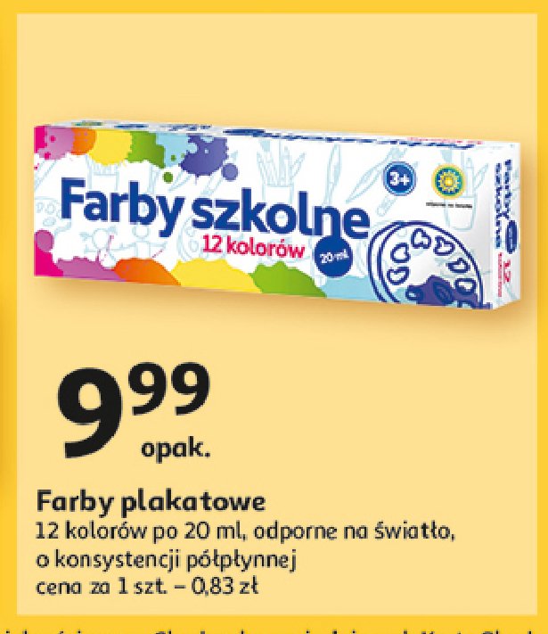 Farby plakatowe promocja