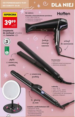 Lokówka Hoffen z ceramiczną powłoką promocja w Biedronka