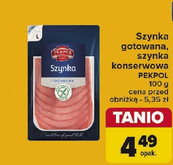 Szynka gotowana Pekpol promocja