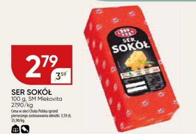 Ser Sokół SM Mlekpol promocja w Chata Polska