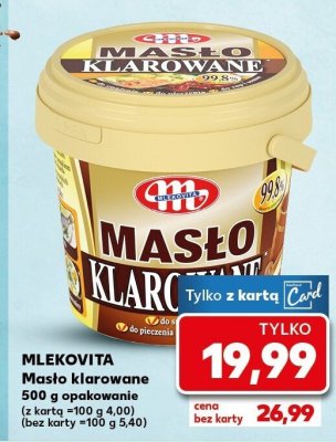 Masło klarowane promocja w Kaufland