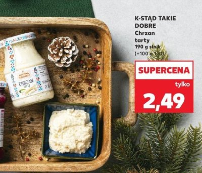 Chrzan tarty  promocja w Kaufland