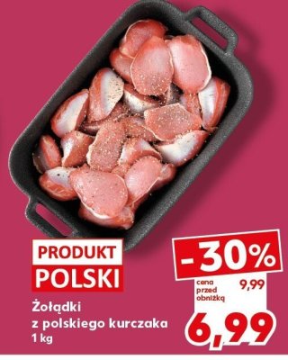 Żołądki z polskiego kurczaka promocja w Kaufland