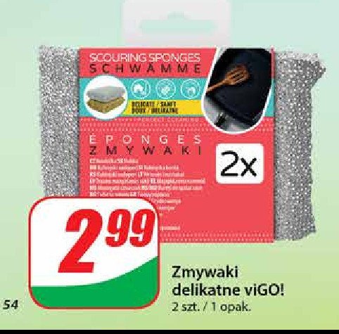 Zmywaki delikatne Vigo! promocja