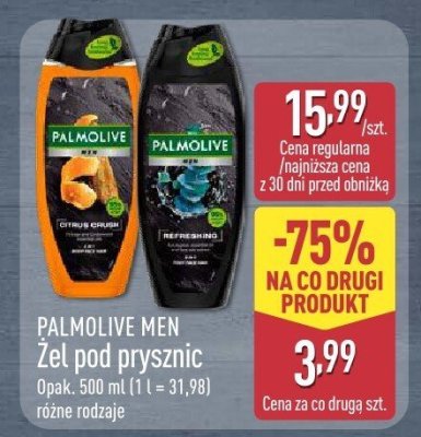 Żel pod prysznic Palmolive Men  promocja w Aldi