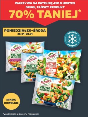Warzywa na patelnię 450 g  promocja w Netto