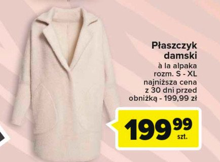 P艂aszczyk damski promocja