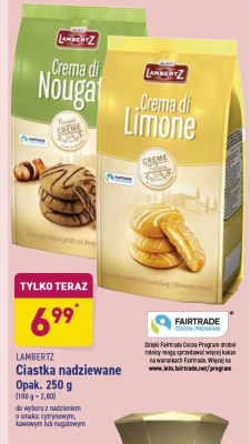 Ciastka crema di limone Lambertz promocja