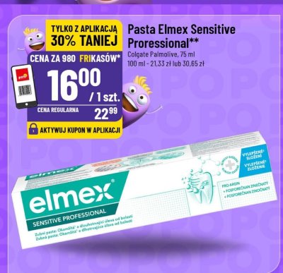 Pasta Elmex Sensitive Professional promocja w POLOmarket