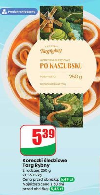 Koreczki śledziowe po kaszubsku  promocja w Dino