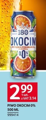 Piwo Okocim 0% promocja w Selgros
