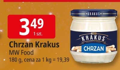 Chrzan Krakus MW Food promocja w Leclerc