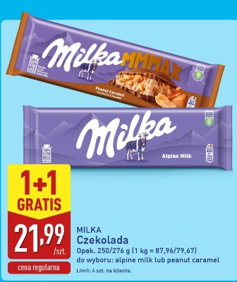 Czekolada Mmmax Peanut Caramel promocja w Aldi