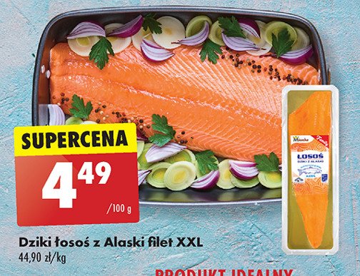 Łosoś dziki z alaski filet promocja