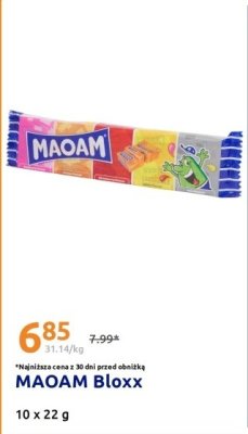 Gumy rozpuszczalne Bloxx promocja w Action