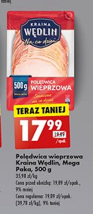 Poędwica wieprzowa Kraina wędlin promocja