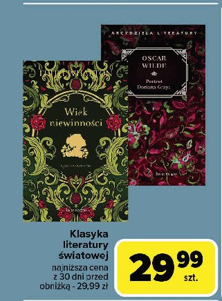 Edith wharton - wiek niewinno艣ci promocja