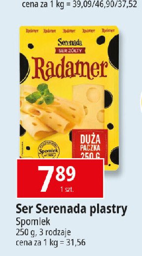 Ser złoty radamer w plastrach Serenada promocja