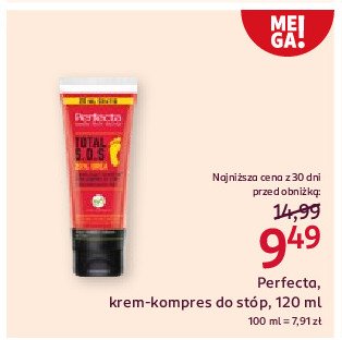 Krem-kompres do stóp i zrogowaciałych pięt Perfecta promocja w Rossmann