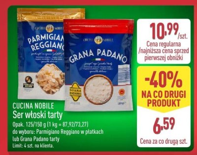 Grana Padano tarty promocja w Aldi