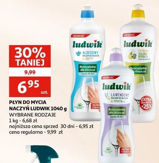 Balsam do mycia naczyń aloesowy Ludwik promocja