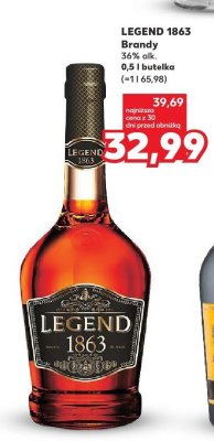 Brandy 36% alk. promocja w Kaufland