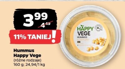 Hummus różne rodzaje promocja w Netto