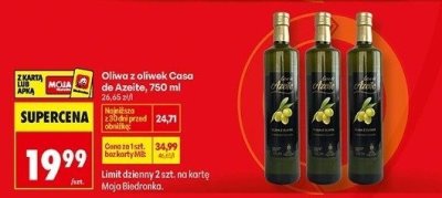 Oliwa z oliwek Crisp de Asaite promocja w Biedronka