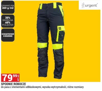 SPODNIE ROBOCZE promocja w Merkury Market