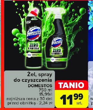 Spray do łazienki Domestos zero kamienia promocja